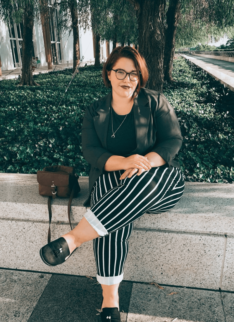 gender neutral business casual dress code Where to Shop for Queer Style gender fluid business casual All black everything — Options:Blazer + Red Shoe slit prom dress